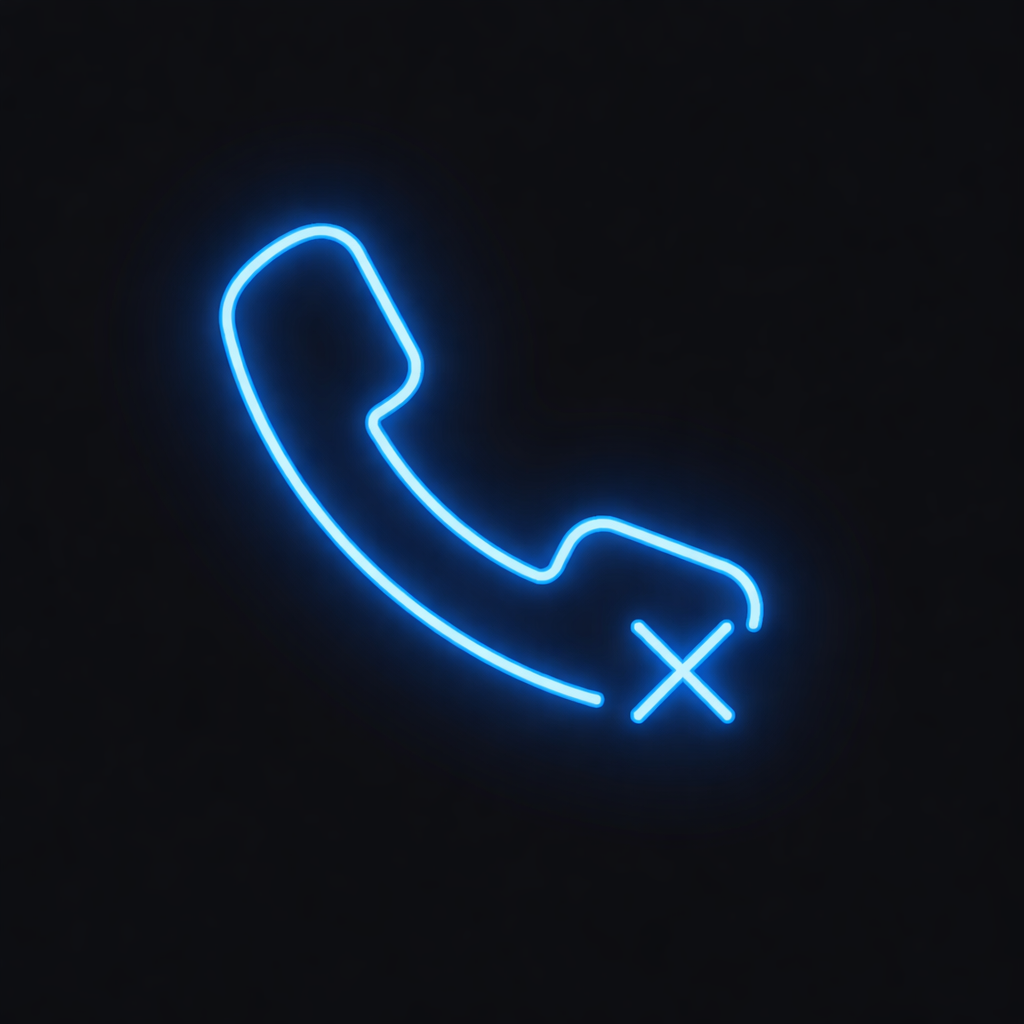 Missed call icon